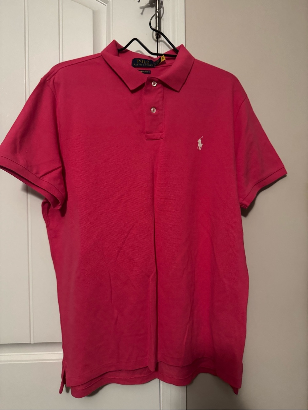 Ralph Lauren Men’s Hot Pink Short-Sleeve Polo